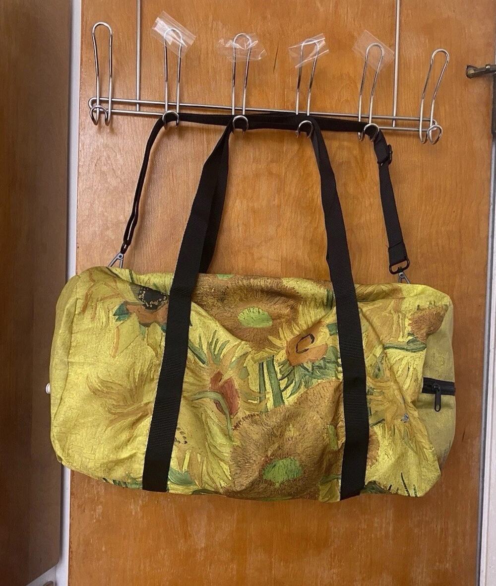 LOQI Sunflowers Van Gogh Duffle Bag Art Museum Collection Amsterdam Recycled